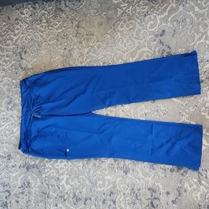 Blue scrub pants